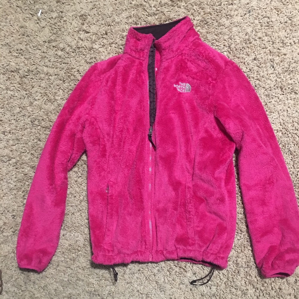 Pink north face